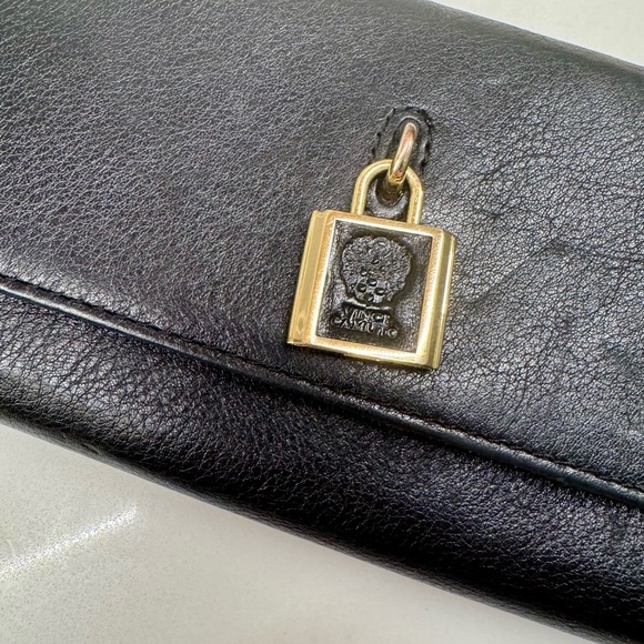 Vince Camuto Black Leather Wallet - Picture 2 of 6